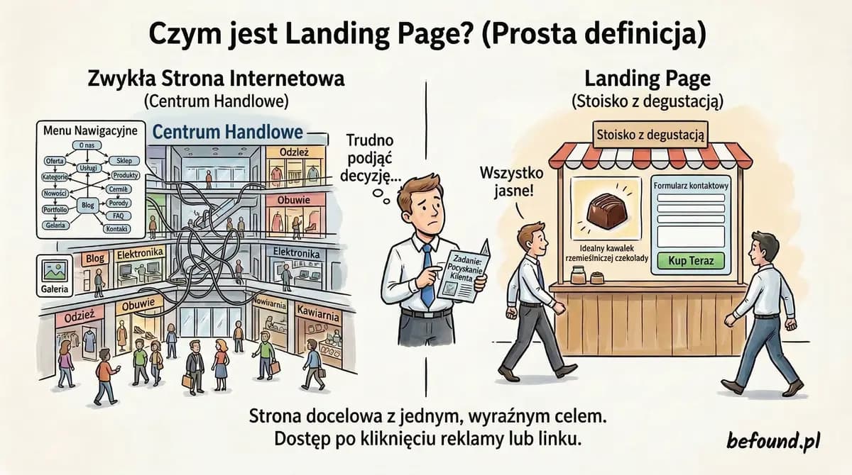 Co to jest landing page? Kompletny przewodnik dla firm (2026)